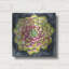  «Succulent Rosette 3» par Chariklia Zarris, art mural en métal, 12 po x 12 po-1972076898