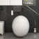 Egg-Shaped Smart Bidet Toilet With Multi-Function Wand 1.28Gpf