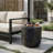 Outdoor Lightweight Concrete Side Table