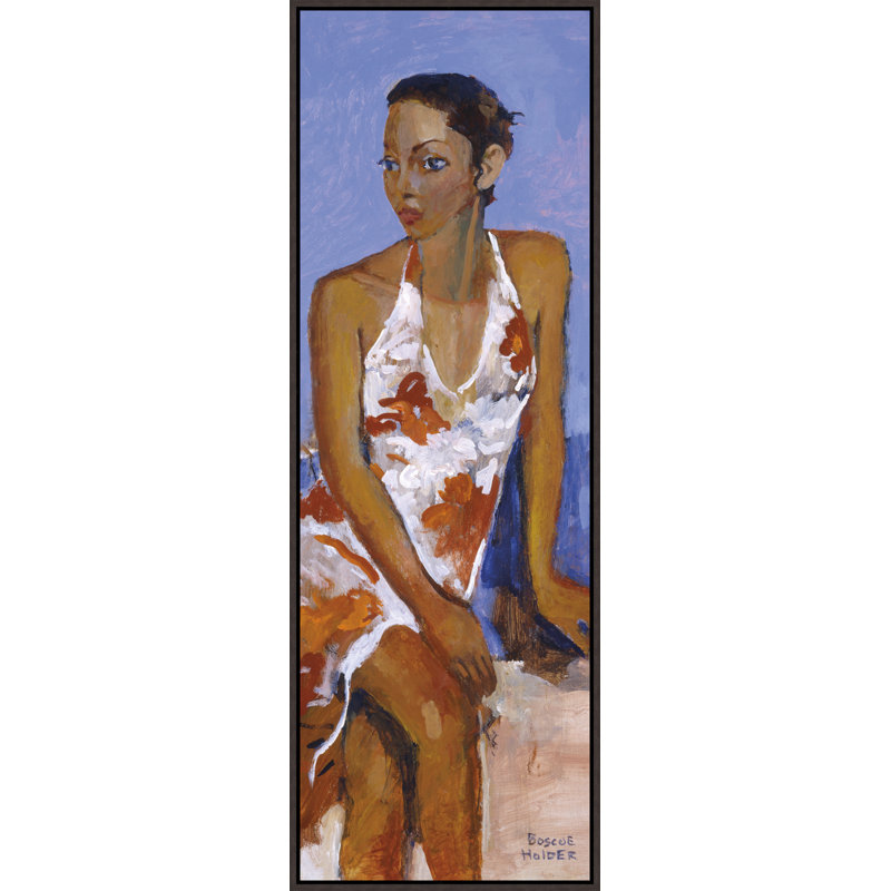Mulatto Girl Painting by Boscoe Holder, Image Brush Gel