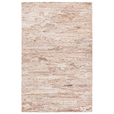 Kenya Hand Tufted Wool;Cotton Solid Color Indoor Rug