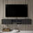 Desmone Modern Floating TV Stand for Up to 80" TVs- Wall Mounted Media Console with Storage, Black Wood Finish-111925897-86898963
