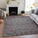 Premium Machine Washable Larock AMF1228 Global Rug