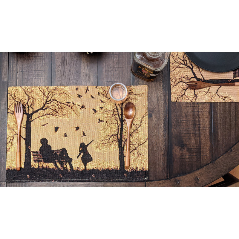 Napperon artistique tapissier Sunset