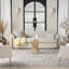Tapis gris abstrait Dore-92267712
