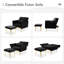 Chaise d'appoint avec repose-pieds-1804166057