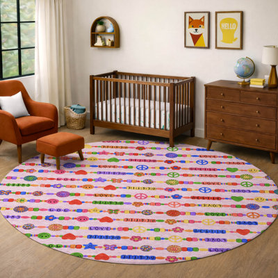 Tapis intérieur / extérieur lavable à la machine pour enfants Chantille ACN2658