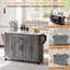 92 cm W Kitchen Island with Top-131255147