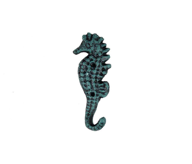 Crochet mural Wedemeyer Seahorse, Bleu