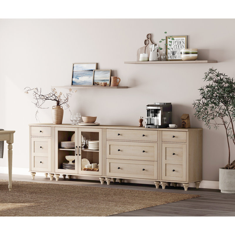 Buffet 100,8 po Abinaash, Beige