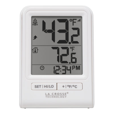 Thermomètre numérique à pile sans fil La Crosse Technology