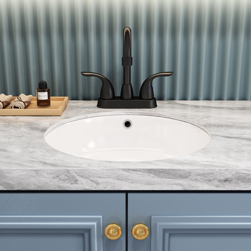 12.31" Bathroom Faucet - Matt Black 2 With 360 Swivel Spout & Deck Plate Sink And Included, Matte Black