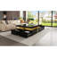 Table basse moderne avec rangement à 4 tiroirs 43,3 po Modern