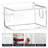 Sorbus 90L Clear Storage Bag, Foldable Plastic with Zipper & Handles for Clothes & Blankets - Single-1710235716