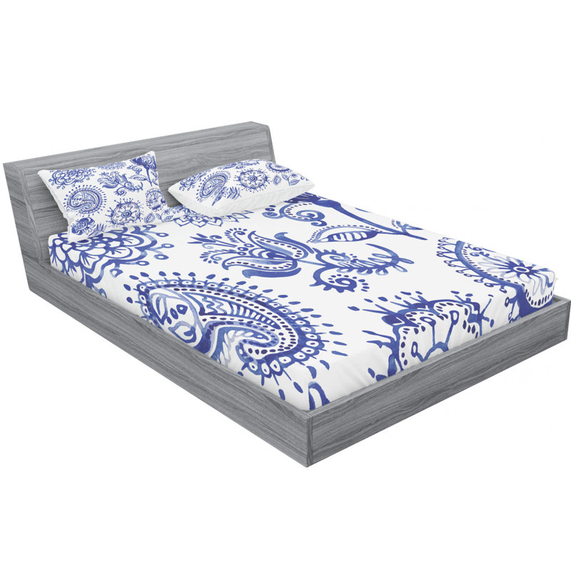 Microfiber Sheet Set, Full Sheet Set with Fitted Sheet