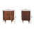 Ribbed Gudella With Brass Handles