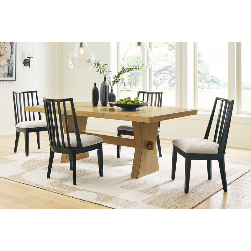 Duguay 5-Piece Dining Package, 5 Pieces: Table, 4 Chairs