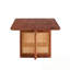 Table basse rectangulaire en bois avec pieds robustes