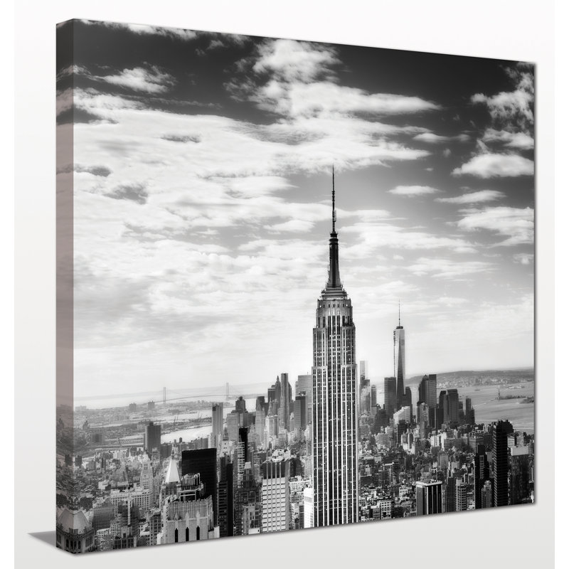 « rétro new york », reproduction de photo sur toile tendue, H 18 po x l 18 po