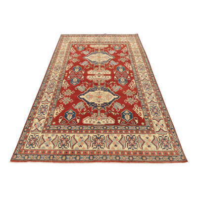 One-of-a-Kind 7'11" X 11'6" Wool Area Rug in Red