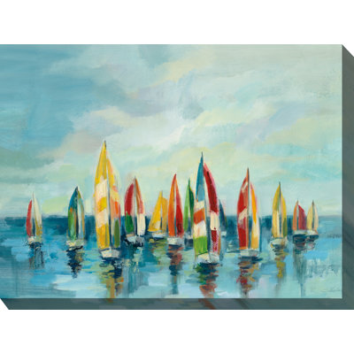 Impression sur toile murale Bright Sails