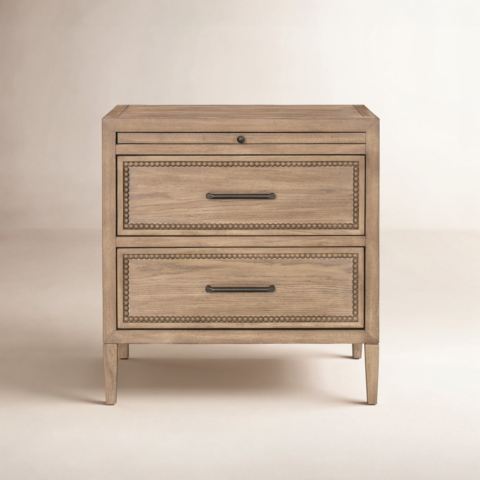 Becki Owens x Surya Hermosa Oak Nightstand