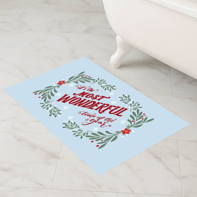 Tapis de bain «It's the Most Wondeful Time of the Year»