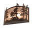 2 - Light Flush Mounted Sconce