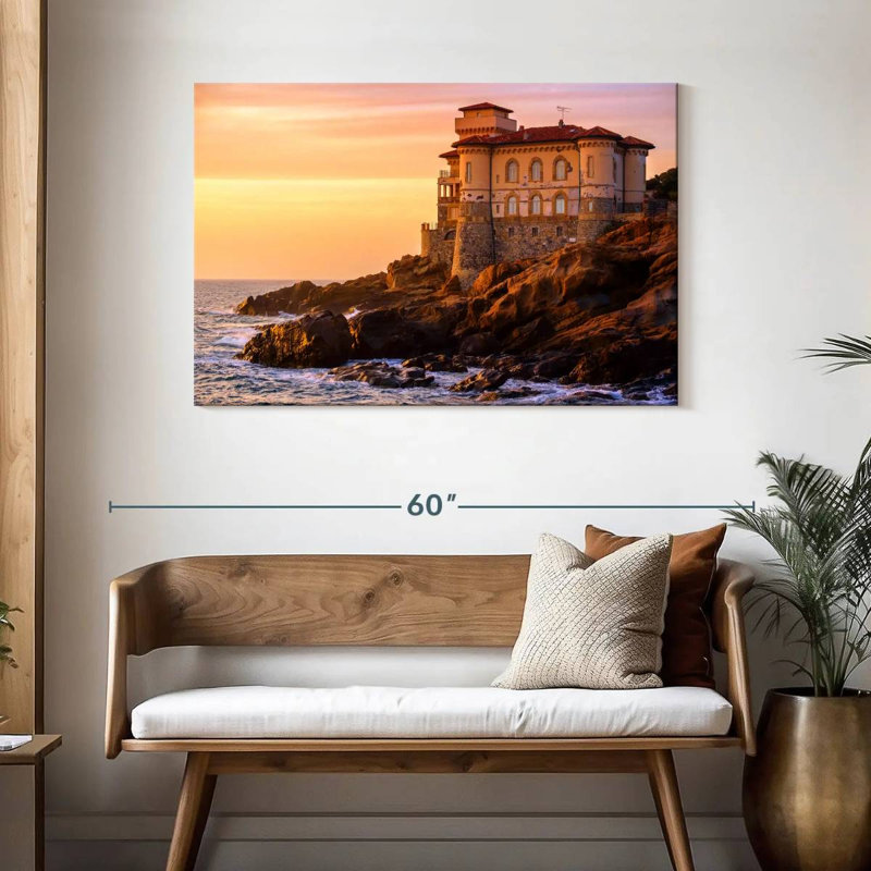Lilie Boccale Castle, H 30 po x l 45 po