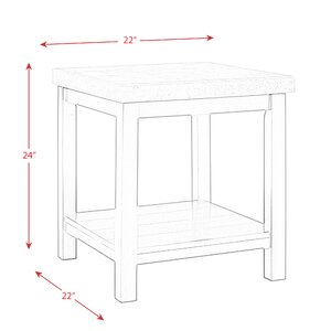 Lark Manor Claiborne End Table & Reviews | Wayfair