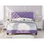 Ensemble de lit double en velours mauve Modena-1939841284-1939841285