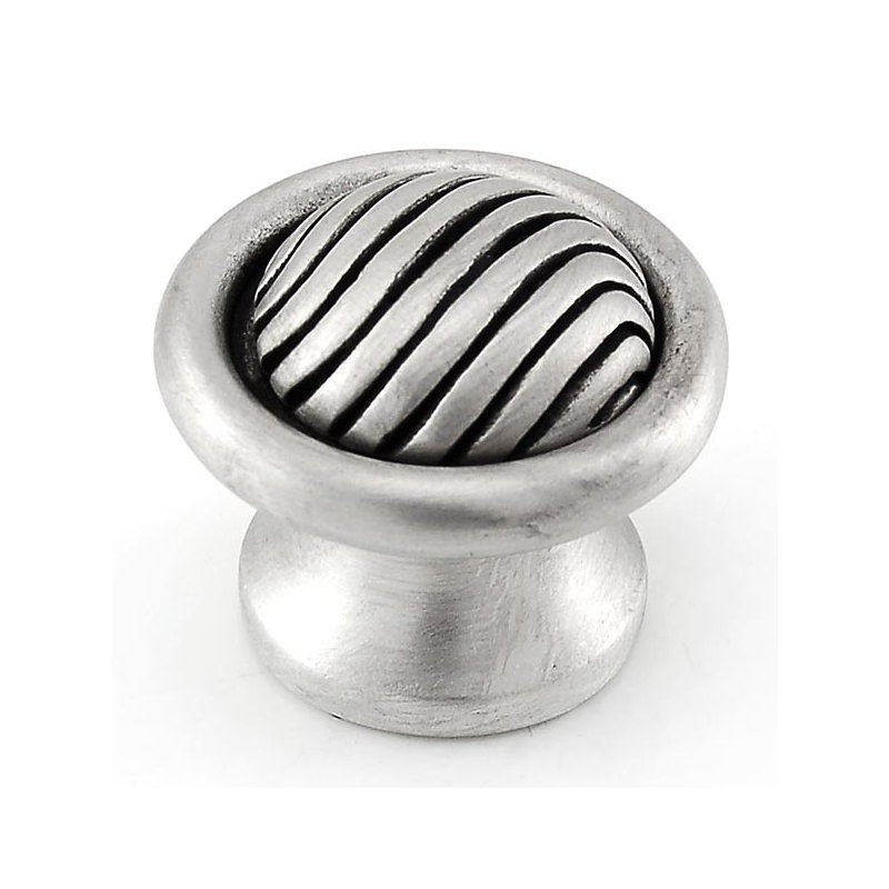 Sanzio Mushroom Knob, Antique Nickel