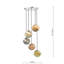 Coverson 5 - Light Polished Chrome Pendant