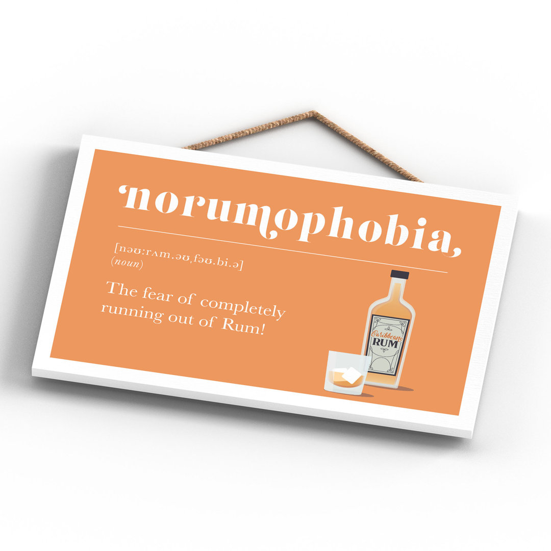 PHOBIA RUM in , 18.5cm H x 28.5cm W x 0.9cm D
