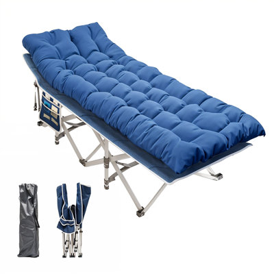 Folding Camping Cot with 280kg Capacity for Adults