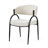 Upholstered Dining Chairs (2), Beige - Sleek Metal Legs, Comfortable Seating Area, 23.07"l X 23.36"w 33.64"h Chair In (2 Chairs) Comfort Seat Back, 22.5"l