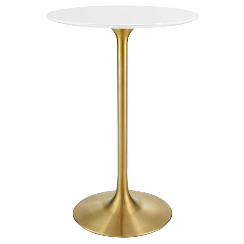 Table de bar Lippa, Doré