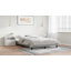 Structure de lit Strath vidaXL, base de lit tapissier en similicuir, sans matelas-1817044515-1817044537