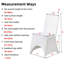 Housses de chaise de mariage blanches extensibles