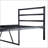 Metal Platform Bed Frame With Headboard