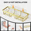 Adhesive Stainless Steel Shower Caddy-1540758000