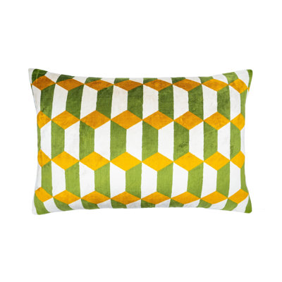 Argyle Velvet Pillow Cover