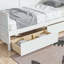 Lit de jour simple en bois de pin avec deux tiroirs de rangement-2138963860