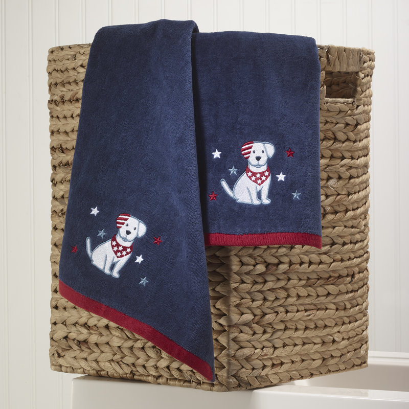 Avanti Pawtriot 2-Pack Hand Towel Set