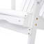 Chaise Adirondack avec lattes traditionnelles, chaise de patio-1327598596