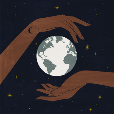 " Dear Mother Earth II " by Grace Popp