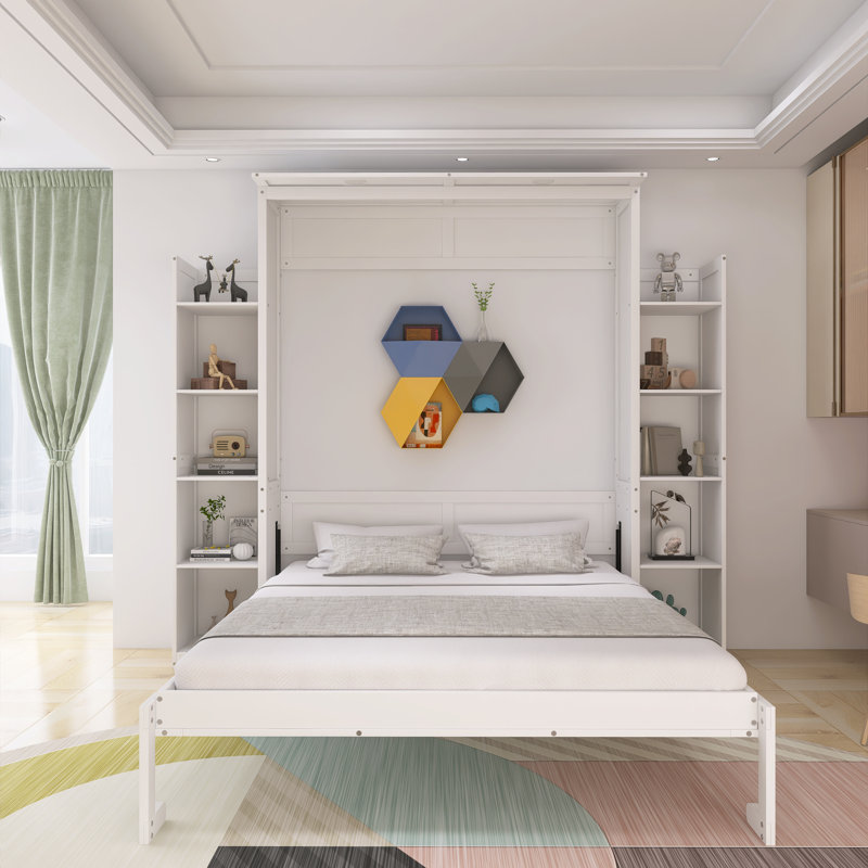 Lit escamotable Bilroy, Blanc