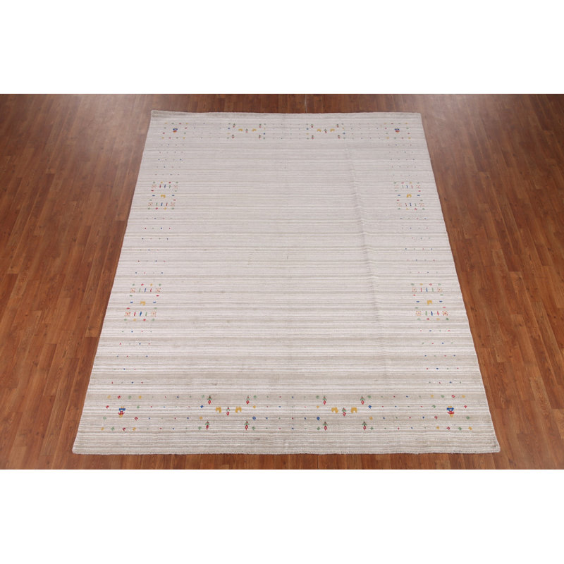 Tapis oriental rayé Gabbeh 8