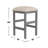 Set of 2pc Stools Kitchen Dining Room