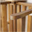Canapé d'extérieur d'extérieur pour lit de jour, canapé 3 places avec accoudoirs pliables et 4 coussins de dossier, coussin amovible en teck et structure en bois d'acacia beige